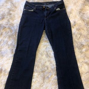 Michael Kors Dark Wash Bootcut Jeans: Size 12